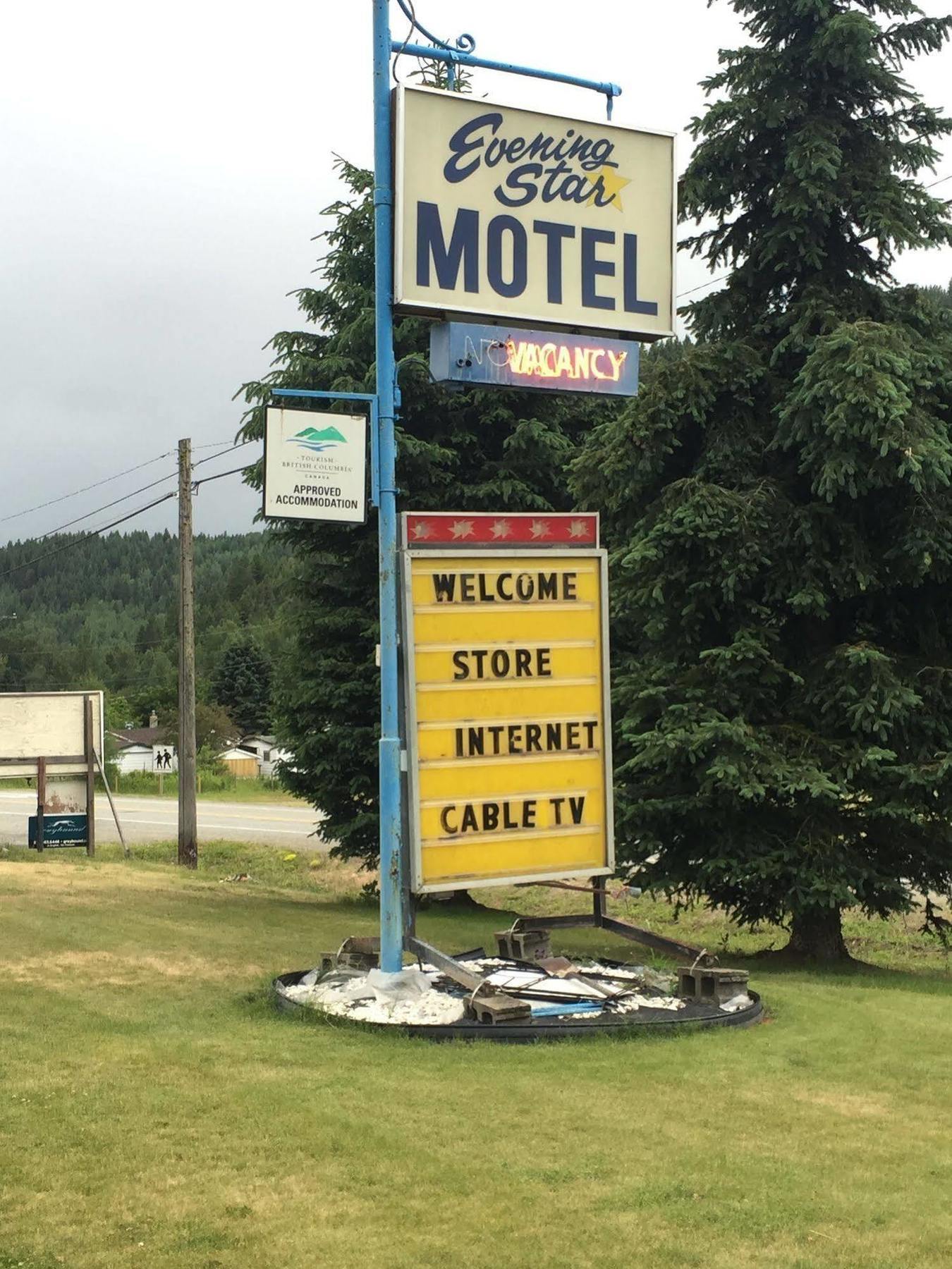 Evening Star Motel Greenwood Esterno foto